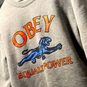 Obey Crew Neck Sweatshirt